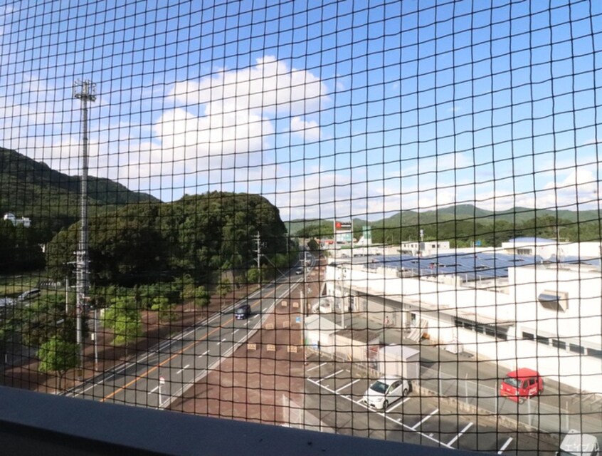 室内からの展望 キャンパスシティ正門前Ⅲ