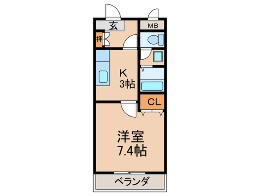 間取図 メゾン ド アブリール