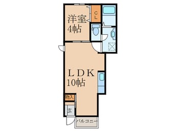 間取図 アーバン・フォレストⅢA棟