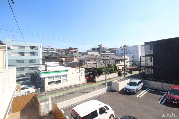 室内からの展望 センターコート平和