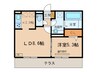 Polonia　Kokura-kita 1LDKの間取り