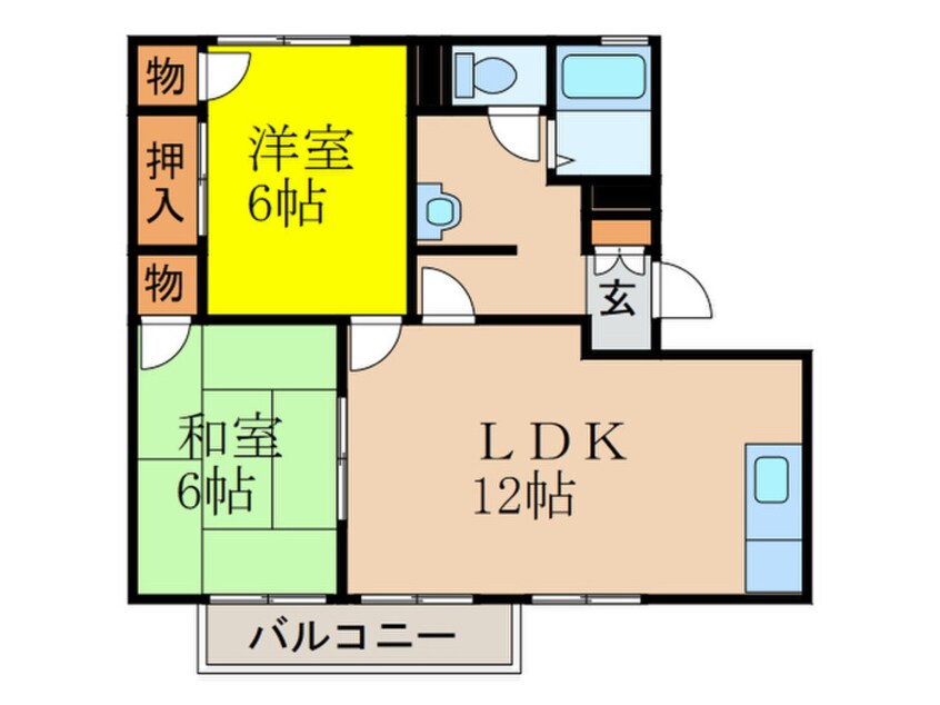 間取図 プレジデント正弥