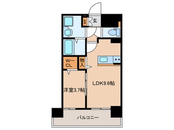 間取図 ＳＡＫＵＲＡ天神