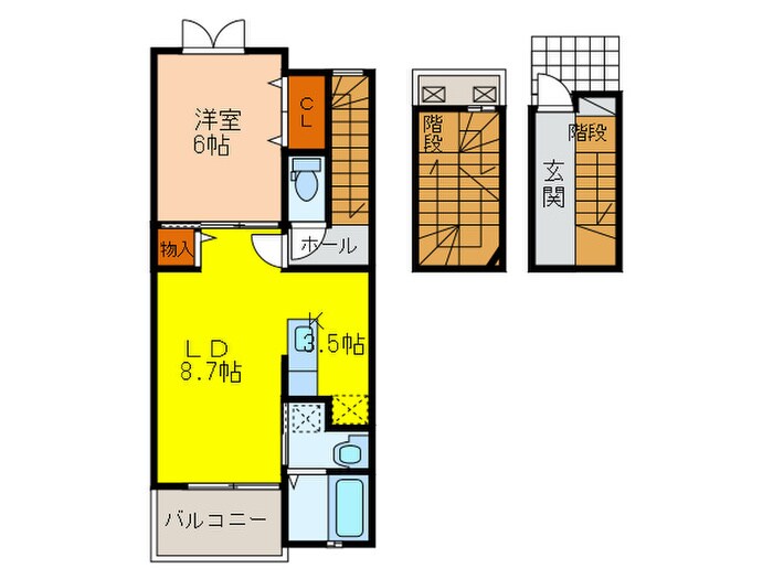 間取り図 ベリーデ・T