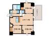 MODERN　PALAZZO　天神南Ⅱ 3LDKの間取り