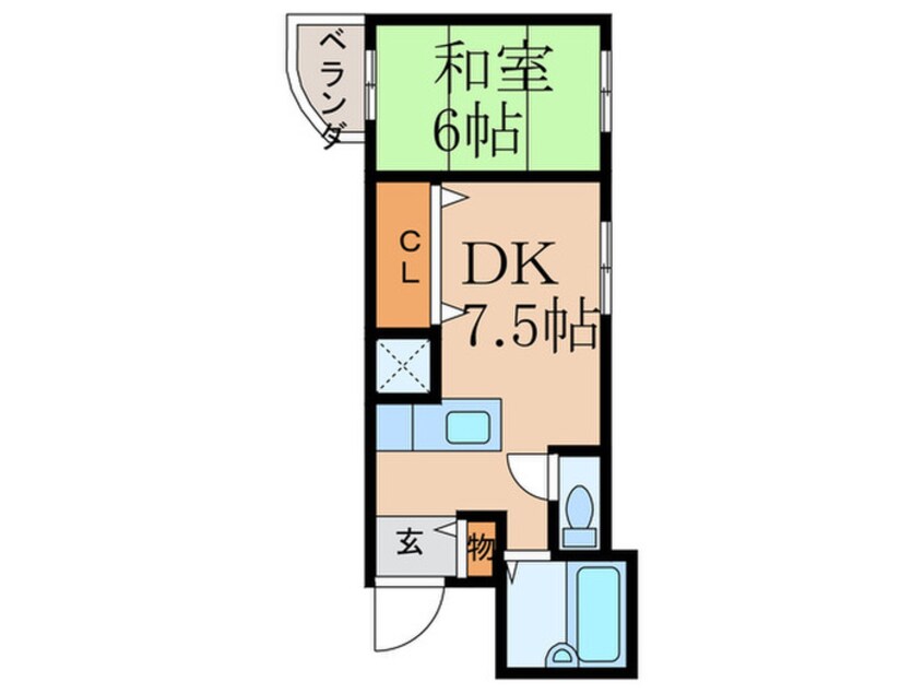 間取図 第３福祥ビル