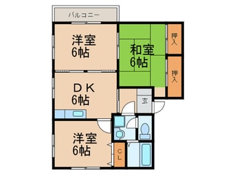間取図 パットターンヒルズ　Ａ棟