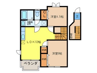 間取図 ウィスティリア壱番館