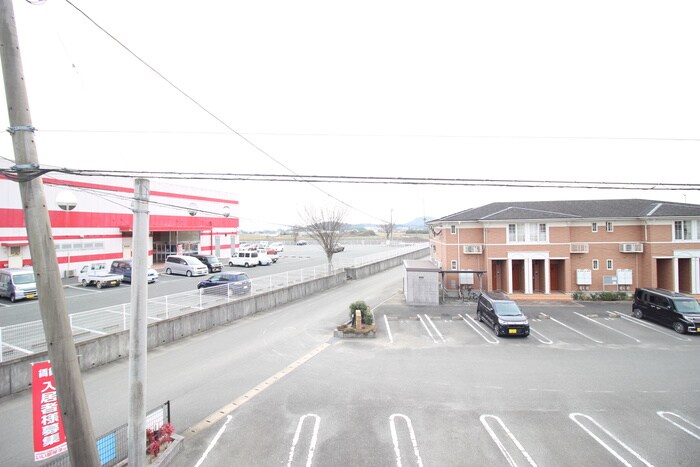 室内からの展望 ウィスティリア壱番館