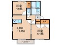 ファンテージ21　D棟の間取図