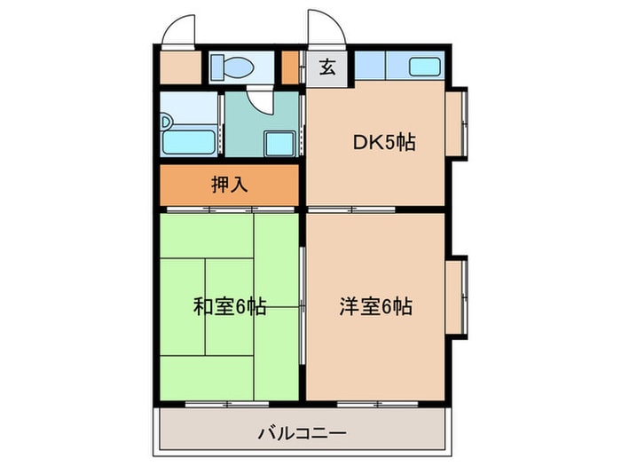 間取り図 マーキスひがし