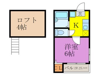 間取図 クロスイン高木