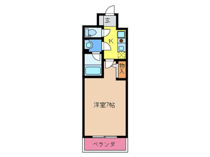 間取り図 ジュネス自由ヶ丘
