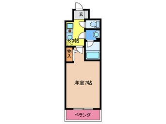 間取図 ジュネス自由ヶ丘