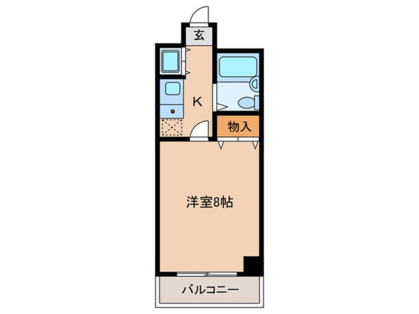 間取図 エステートモア六本松 Ⅰ