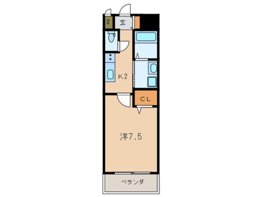 間取図 ディアコート門司