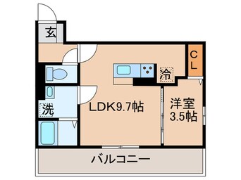 間取図 D-room東浜町