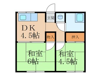 間取図 平和荘