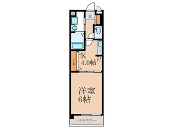 間取図 ＣＲＯＳＳＷＡＶＥ嵐山