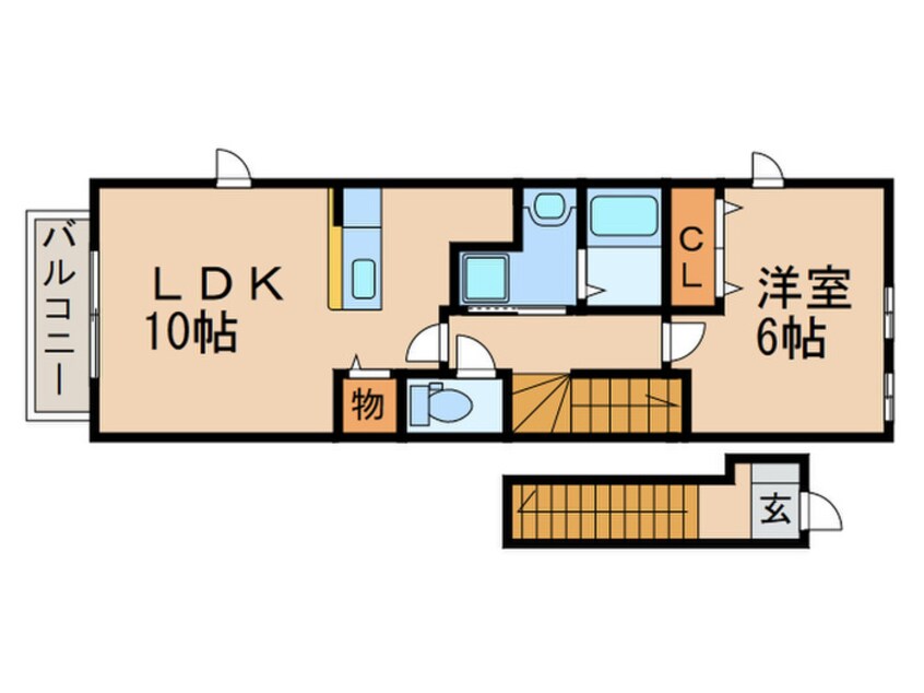 間取図 フェリーチェ