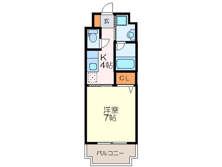 間取図 Ａｒｕｇｏヴィラ－ジュ