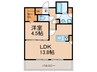 エンクレスト呉服町（611） 1LDKの間取り