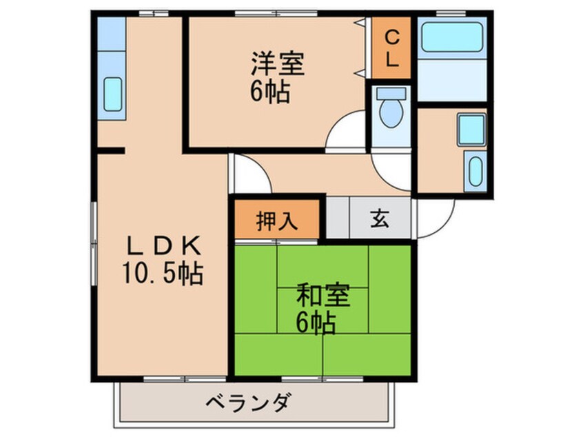 間取図 グランコ－ト
