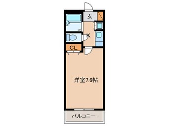 間取図 エバーガーデン荻原