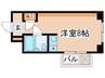 メリ－メイト二日市 1Rの間取り