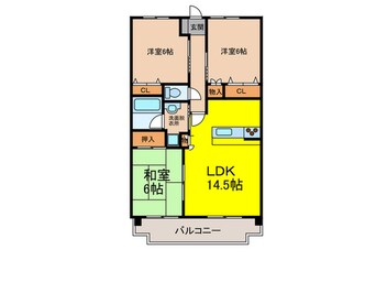 間取図 博多シティー袖乃浦