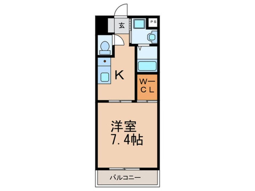 間取図 ＡｌｅｔｔＡ合川町