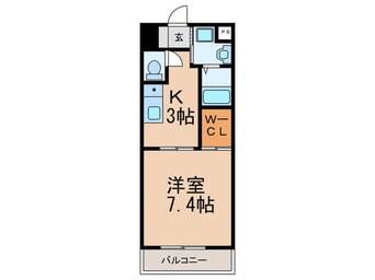 間取図 ＡｌｅｔｔＡ合川町