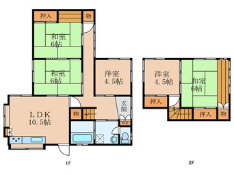 間取図 藤見町一戸建て