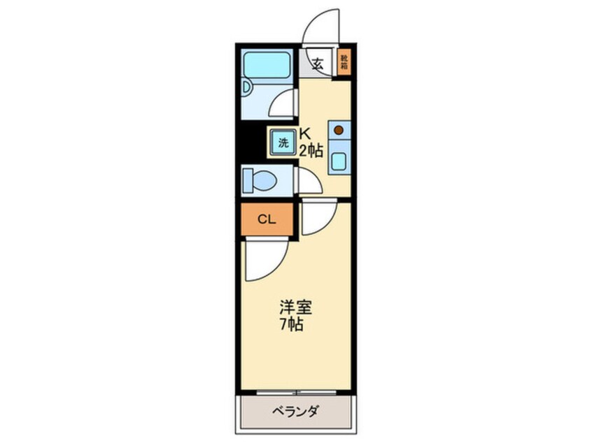 間取図 セフィ－ロ８８
