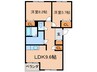 セントライトパレス 2LDKの間取り