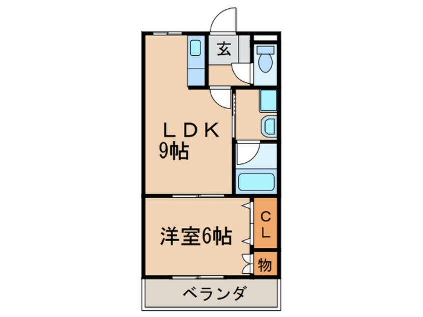 間取図 トップハイツドイ