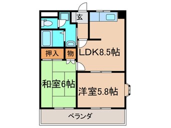 間取図 フェルデンマイスター力丸