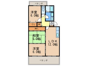間取図 カーサ･ミラクロス