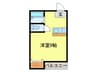 ロイヤルパレス泉 1Rの間取り