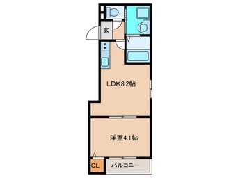 間取図 La Maison和白東