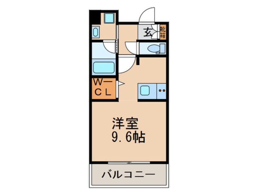 間取図 エンクレスト呉服町（913）