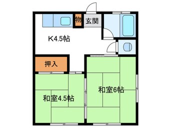 間取図 牛島アパート