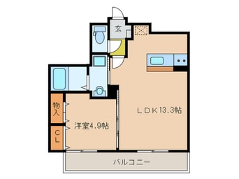 間取図 ル・シエル・ド・ボーヌ