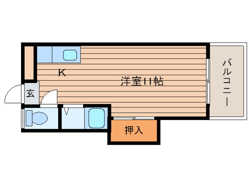 間取図 パールハイツ