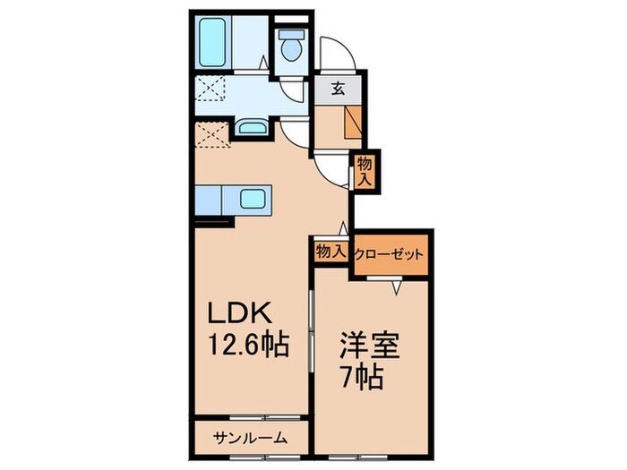 間取り図 ウメミツハウス1