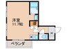 THE　SQUARE　・Orio　Residence 1Rの間取り