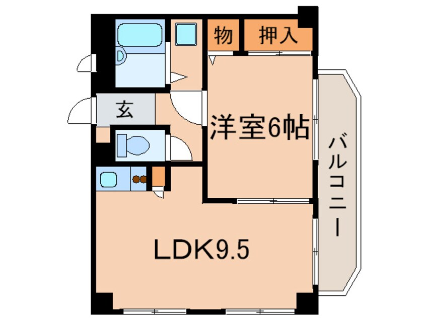 間取図 THE　SQUARE　・Orio　Residence