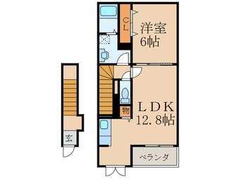 間取図 パストラルレーンD棟