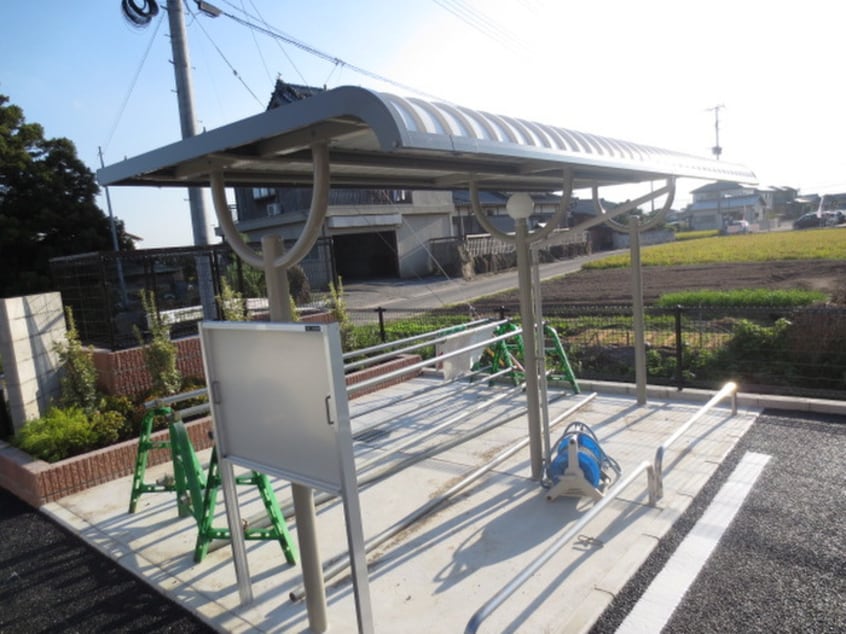 駐輪場 パストラルレーンD棟