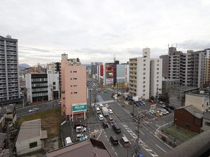室内からの展望 パレス小倉